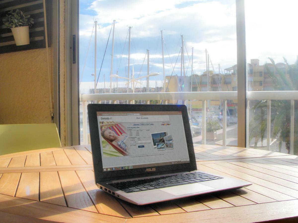 Retromirabeau "Cote Mer" - 29M2 - Lumineux - Terrasse Loggia - Vue Marina - Parking Securise - 2 A 3 Pers - Emplacement Top - Cheques Vacances Connect Gruissan Εξωτερικό φωτογραφία